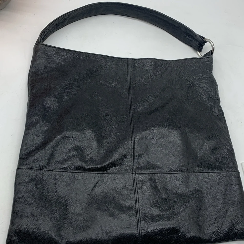 Hobo International Large Black Satchel Shoulder Bag BP5509E - Picture 7 of 15